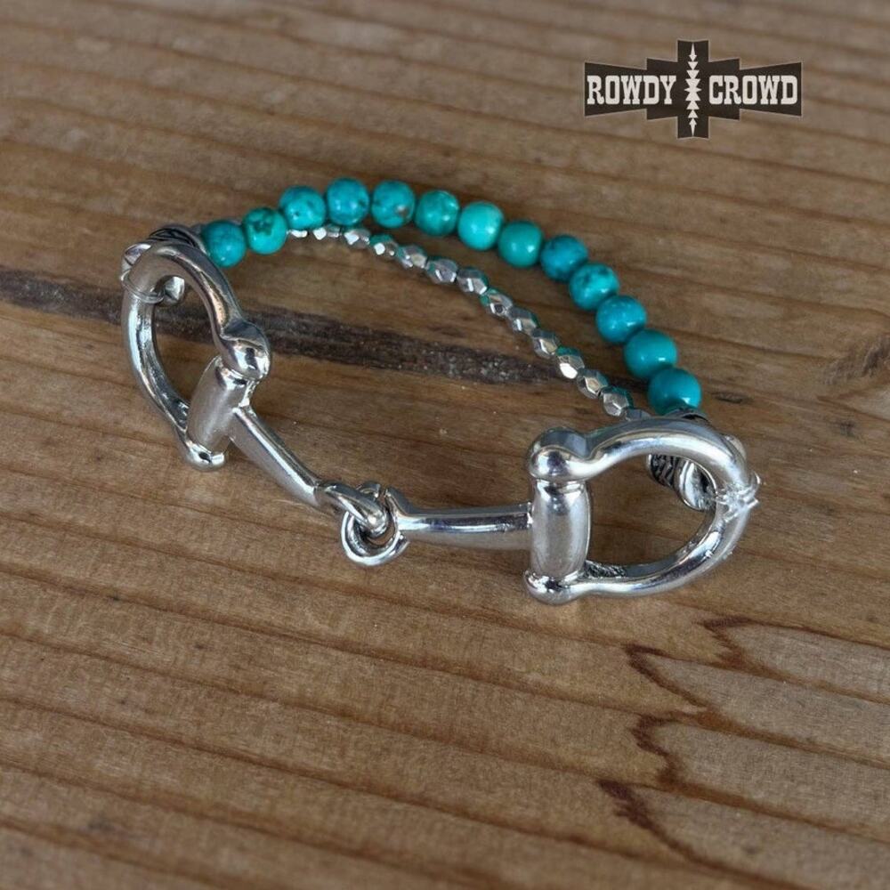 Snaffle Magic Bracelet | Turquoise Western Snaffle Bit Bracelet